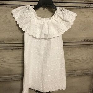 White Eyelet Dress by Bailey Boys Size 7